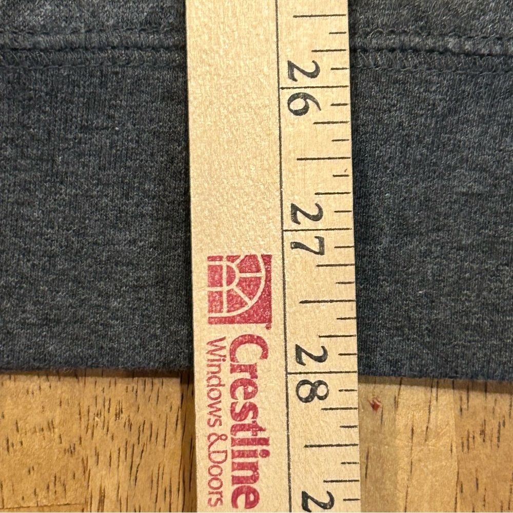 Notre Fame Fighting Irish Gray Fleece Lined Sweatshirt XL - Picture 6 of 6